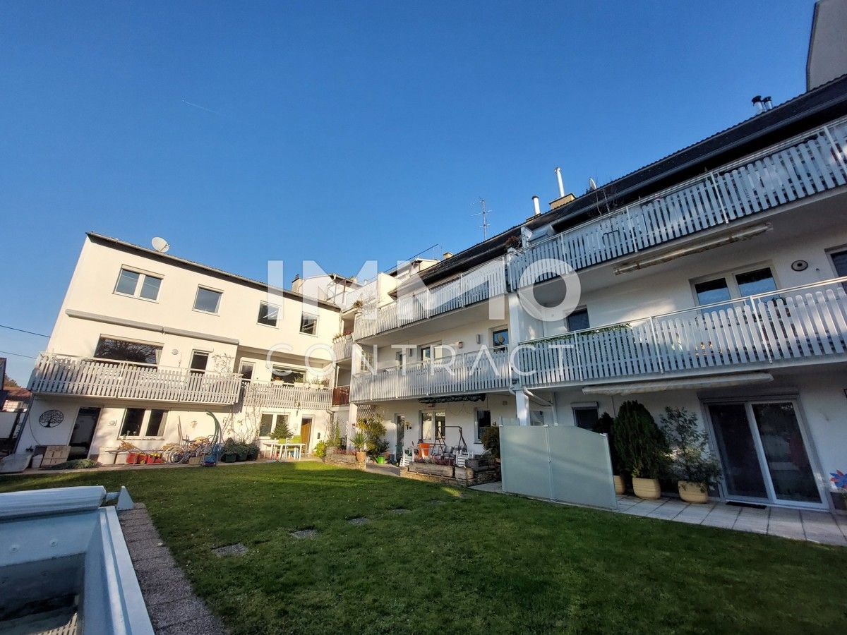 Oberlaaer Ruheoase mit Gemeinschaftsgarten + Pool + Sauna! Genialer Grundriss mit viel Platz!