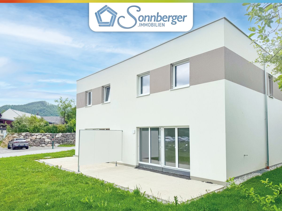 WOHNGLÜCK - Neubau Doppelhaushälfte mit Keller und Doppel-Carport in Großraming