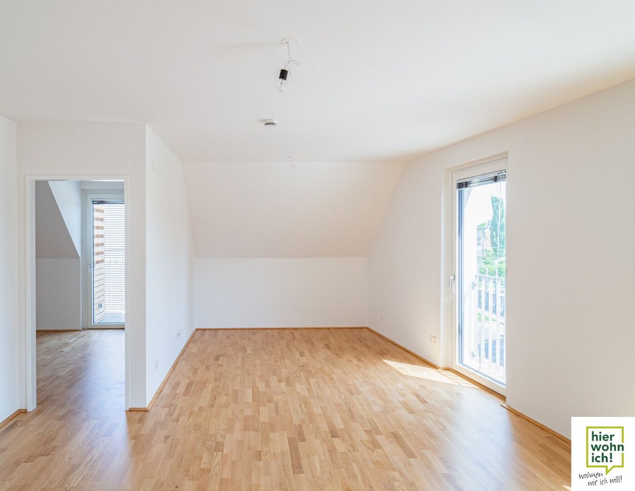 Tolle 2-Zimmerwohnung mit 2 Balkonen und Grünblick