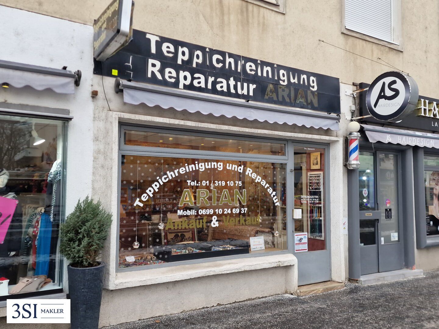 Attraktives Geschäftslokal mit großer Auslagenfront in ausgezeichneter Frequenzlage des 9. Bezirks - Ansicht 5