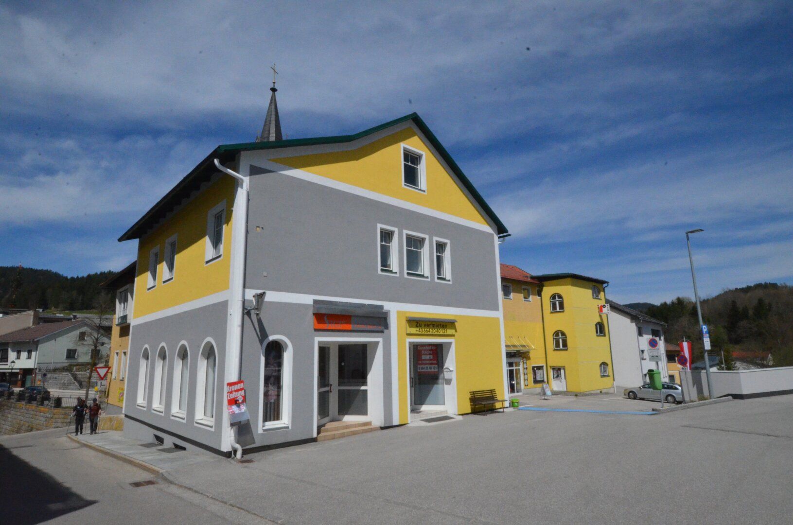 Geschäfts- u. Wohnobjekt mit Potential vis a vis Top-Sparmarkt - Zentrum Unterweissenbach (Baurecht oder Superädifikat) - Mehr