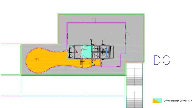 1030 Wien, Thomas-Klestil-Platz 3 DG ca. 93,17 m²