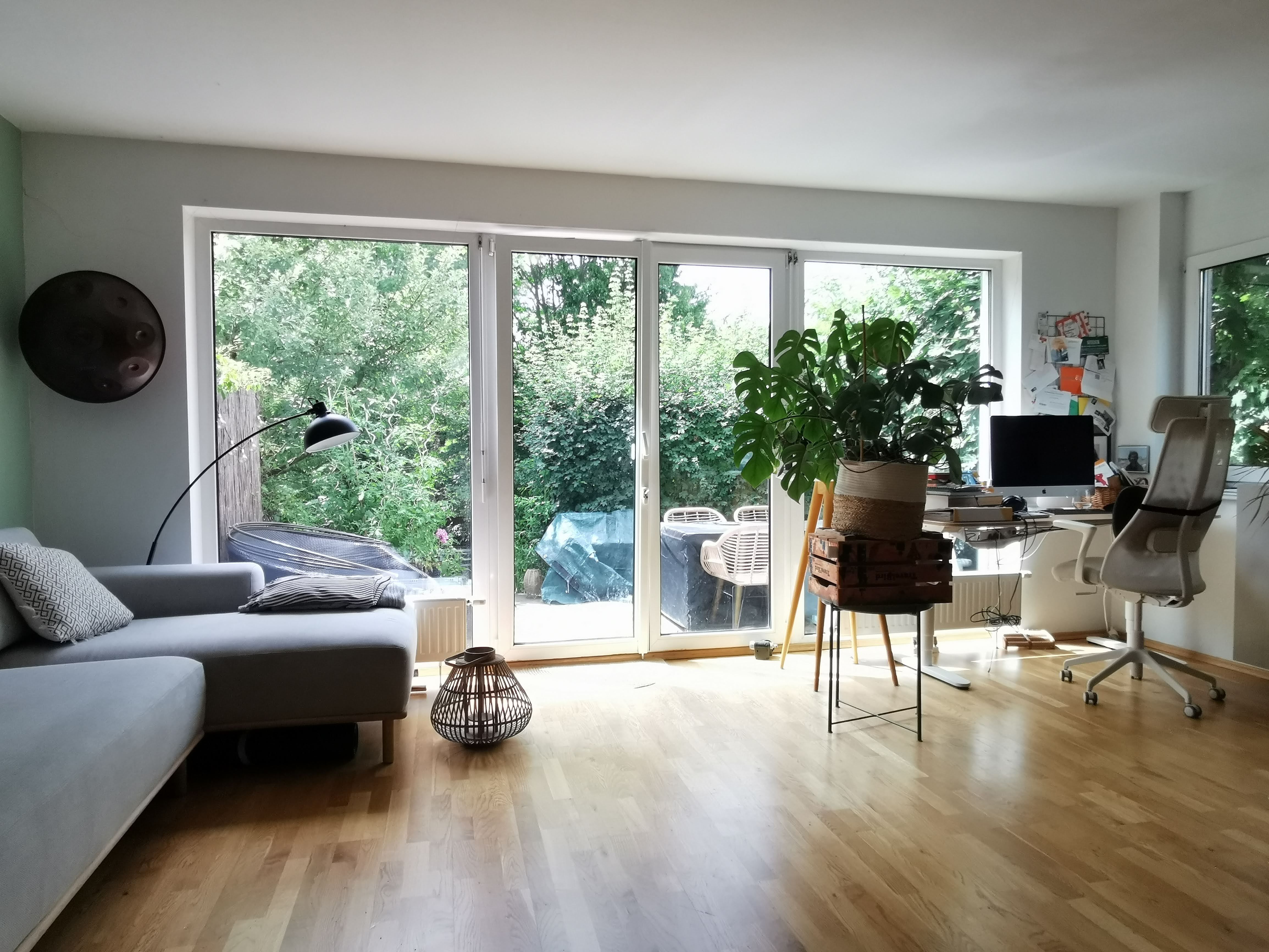Helle 2-Zimmer-Gartenwohnung - Provisionsfrei mit Terrasse, Garagenplatz & Top-Anbindung