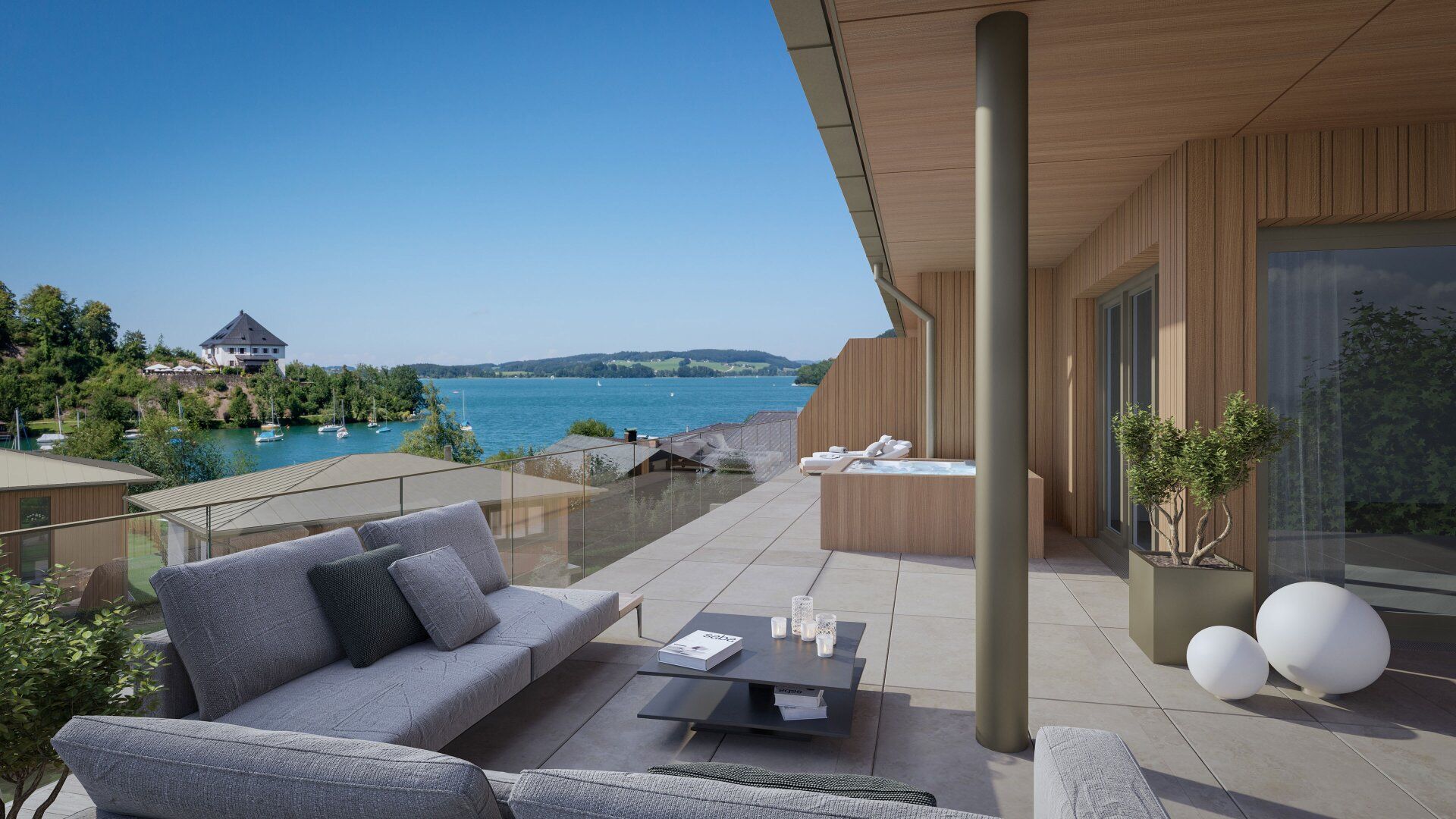 Wohnen am Mattsee - DIABELLI: 4-Zimmer-Wohnung mit Blick über den See