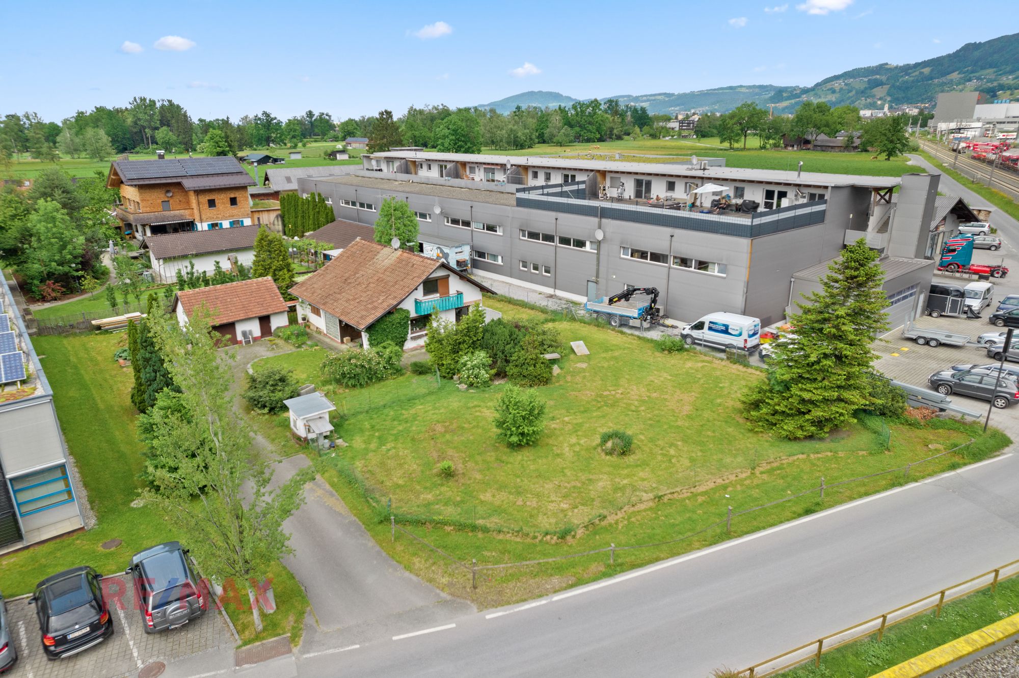Grundstück im Industriegebiet von Dornbirn zu verkaufen, Widmung BB-II - Ansicht 2