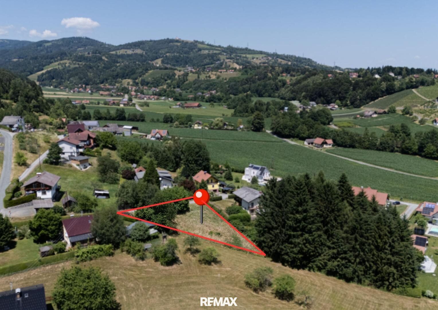 Ihr Platz fürs Traumhaus - Sonniger Baugrund in Toplage von Bad Schwanberg - Ansicht 3
