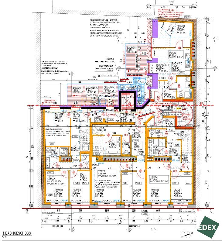 Wohnung – Wien, Schottenfeld, Katastralgemeinde Neubau - Ansicht 3