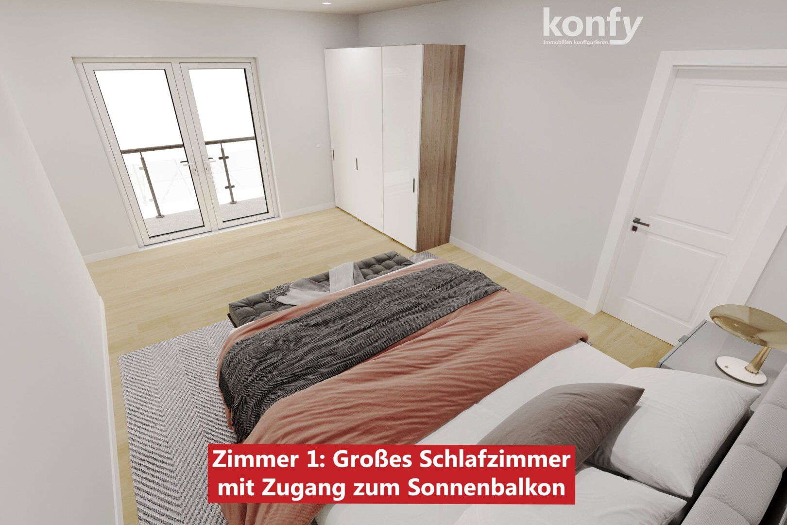 3-Zimmer-Wohnung inklusive Sanierungspaket, Balkon mit Fernsicht! Jetzt besichtigen und Böden, Fliesen und Türen vor Bezug frei wählen!