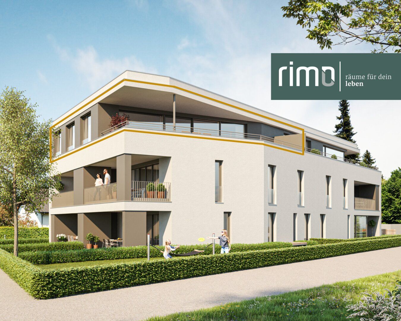 Wohnanlage in Altach | 5-Zimmer-Dachgeschosswohnung mit Terrasse