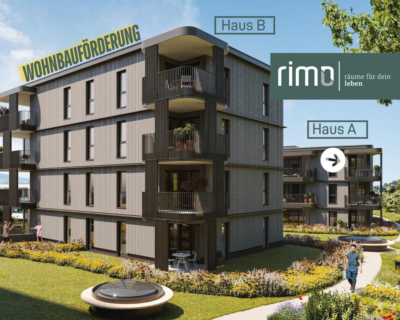 2-Zimmer-Dachgeschosswohnung in Götzis - Top A7