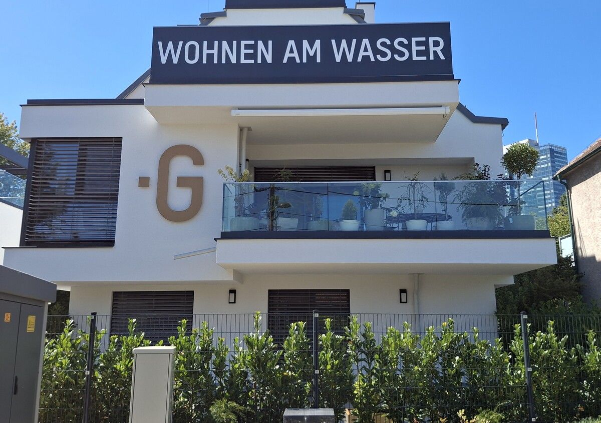 U1 Alte Donau! Eigengrund - Exklusive 4-Zimmer-Wohnung mit Wasserblick - Erstbezug