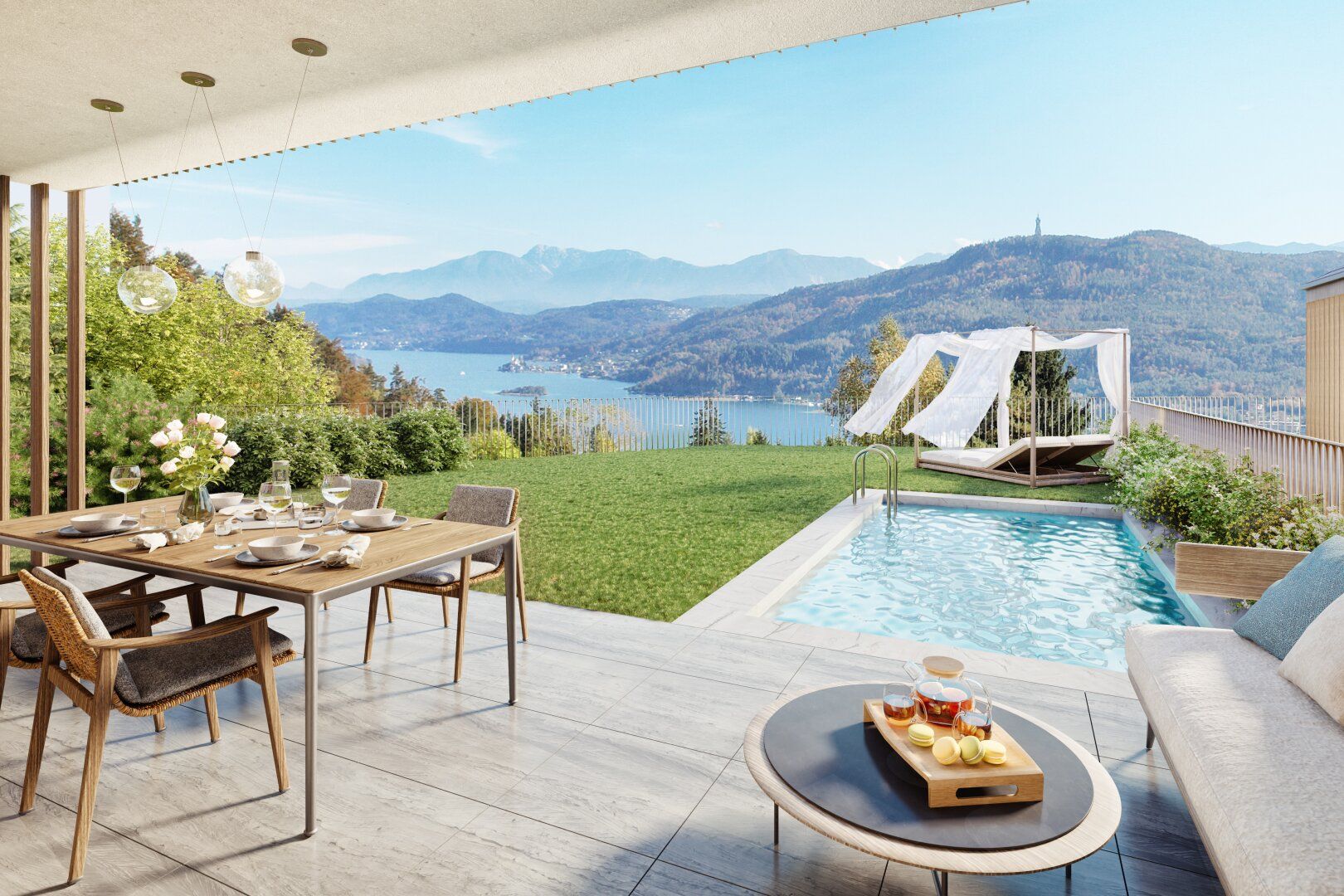 *3 Zimmer-Wohnung mit optionalem Privatpool*