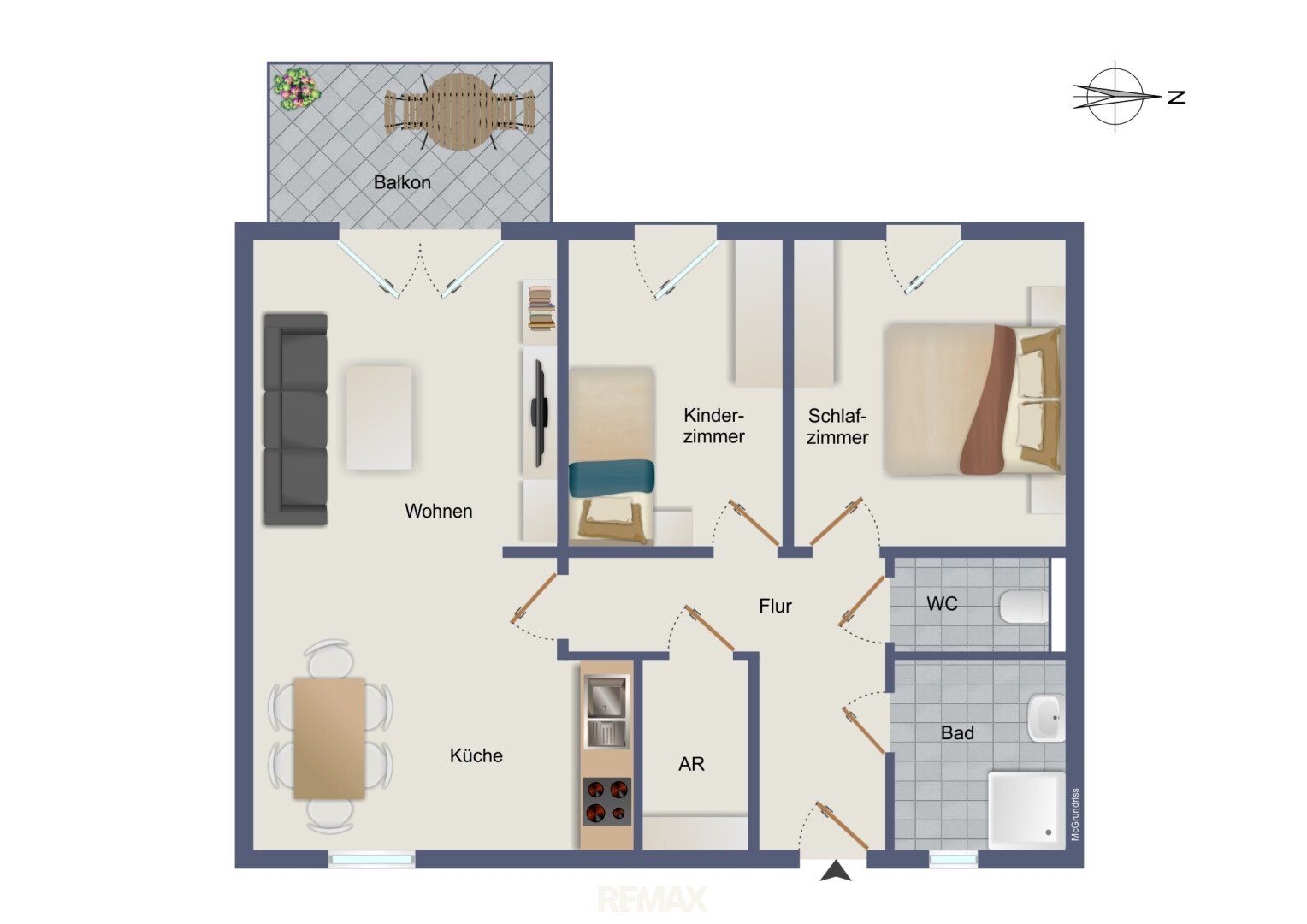 Wohnung – Graz, Katastralgemeinde Wetzelsdorf, Wetzelsdorf - Ansicht 2
