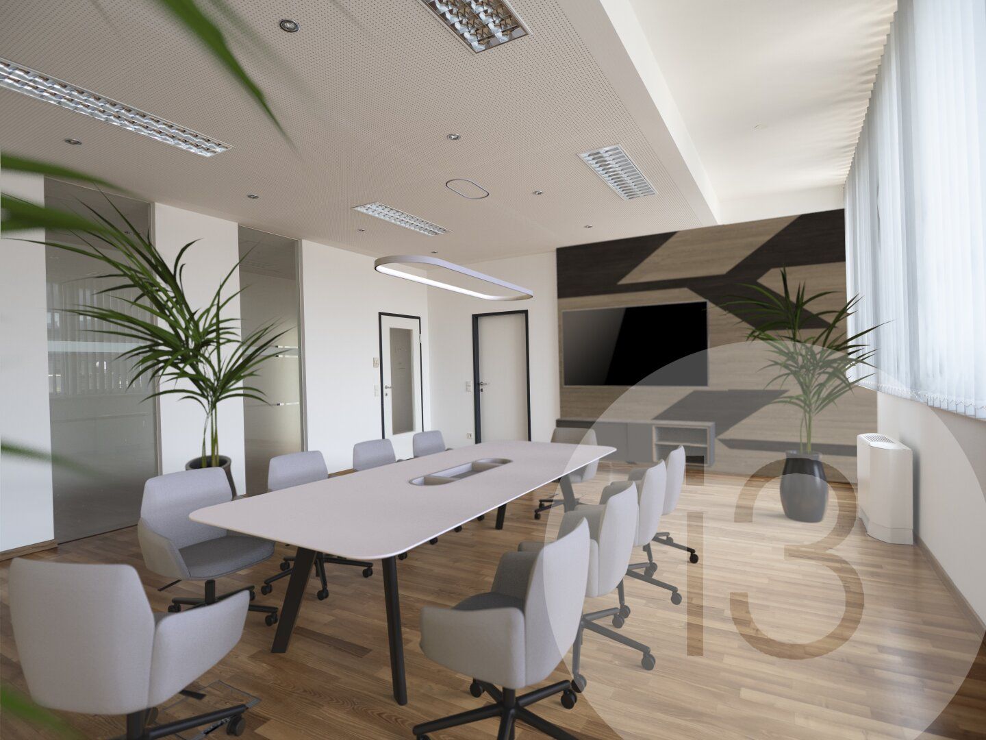 Dachgeschossbüro - große Sonnenterrasse - Panoramablick - Wals/Himmelreich - Ansicht 5