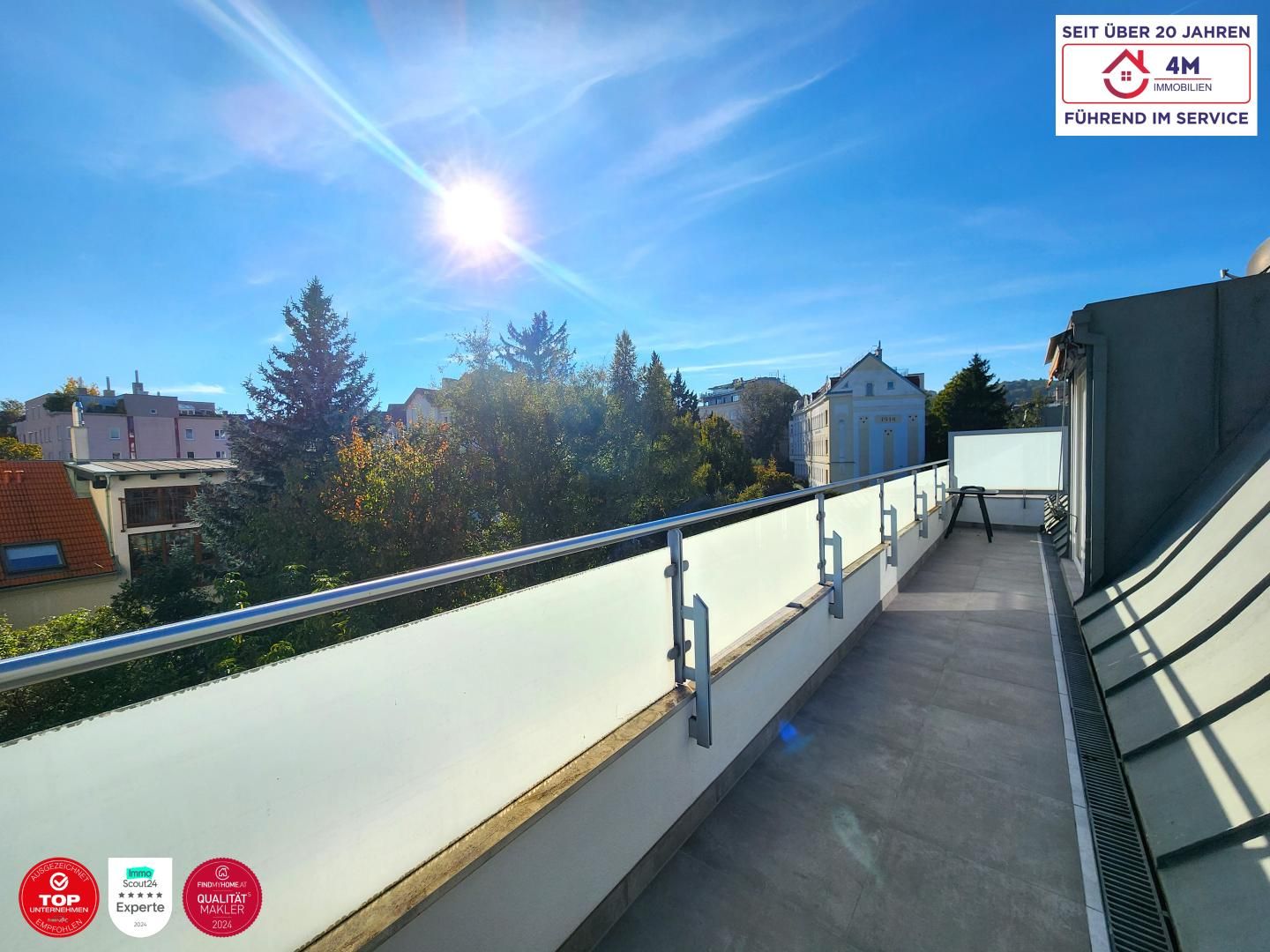 Erstbezug nach Sanierung! Traumhafte 2-Zi.-Wohnung mit großem Balkon am Fuße des Wilhelminenbergs // freier Mietzins //