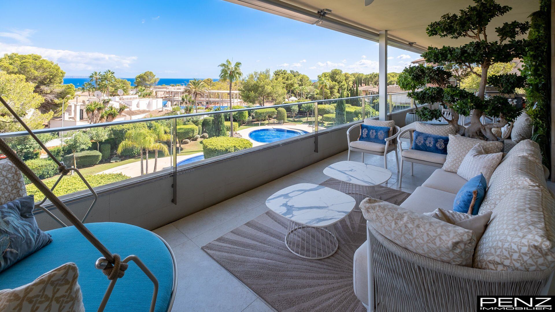 MALLORCA Sol de Mallorca: Außergewöhnlich, atemberaubende Luxuswohnung mit Meerblick