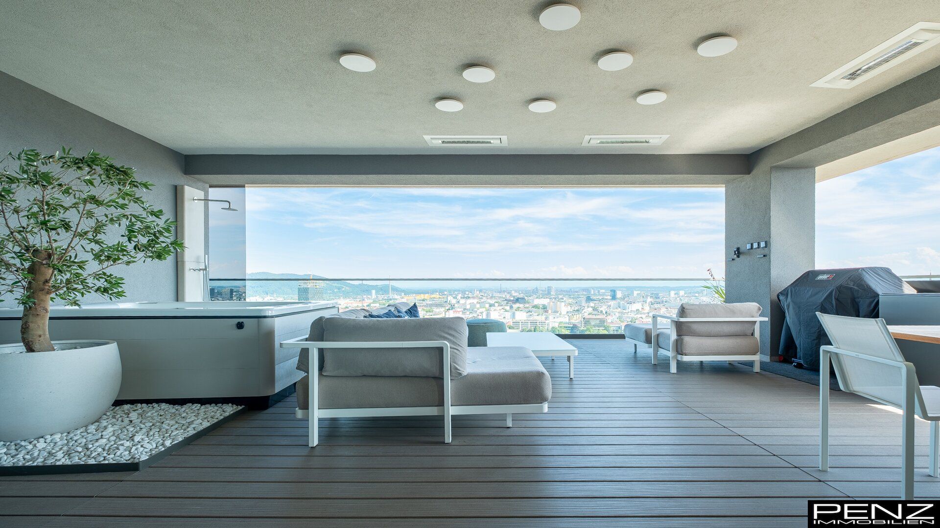 LINZ Bruckner Tower: Exklusives Wohnen über Linz - eine einmalige Gelegenheit