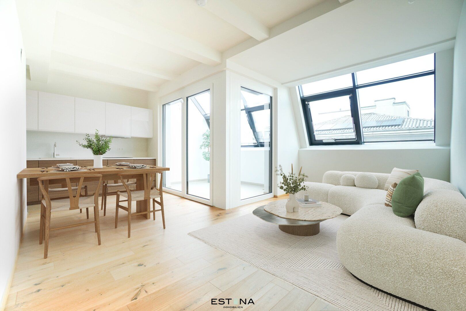 Exklusive Dachgeschoss-Maisonette mit Wintergarten im Erstbezug