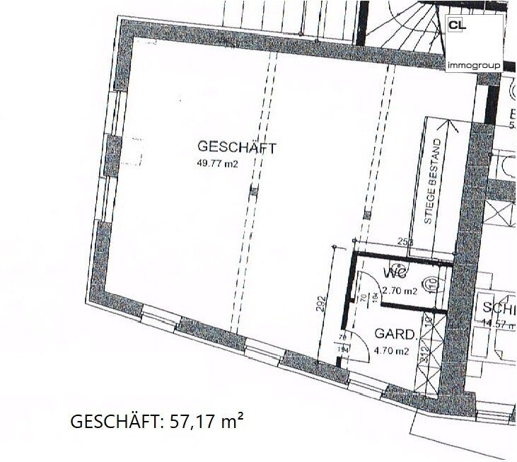 Schönes Geschäftslokal in Top-Lage, Zentrum Saalfelden, 2 Etagen (EG + OG), in Summe 113m², vielfältige Nutzungsmöglichkeiten - Ansicht 5