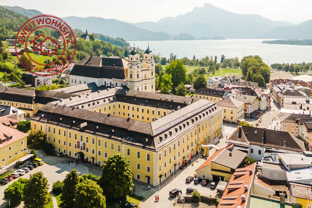 Zweitwohnsitz!  Residieren im Herzen von Mondsee: Schlosswohnung mit Flair