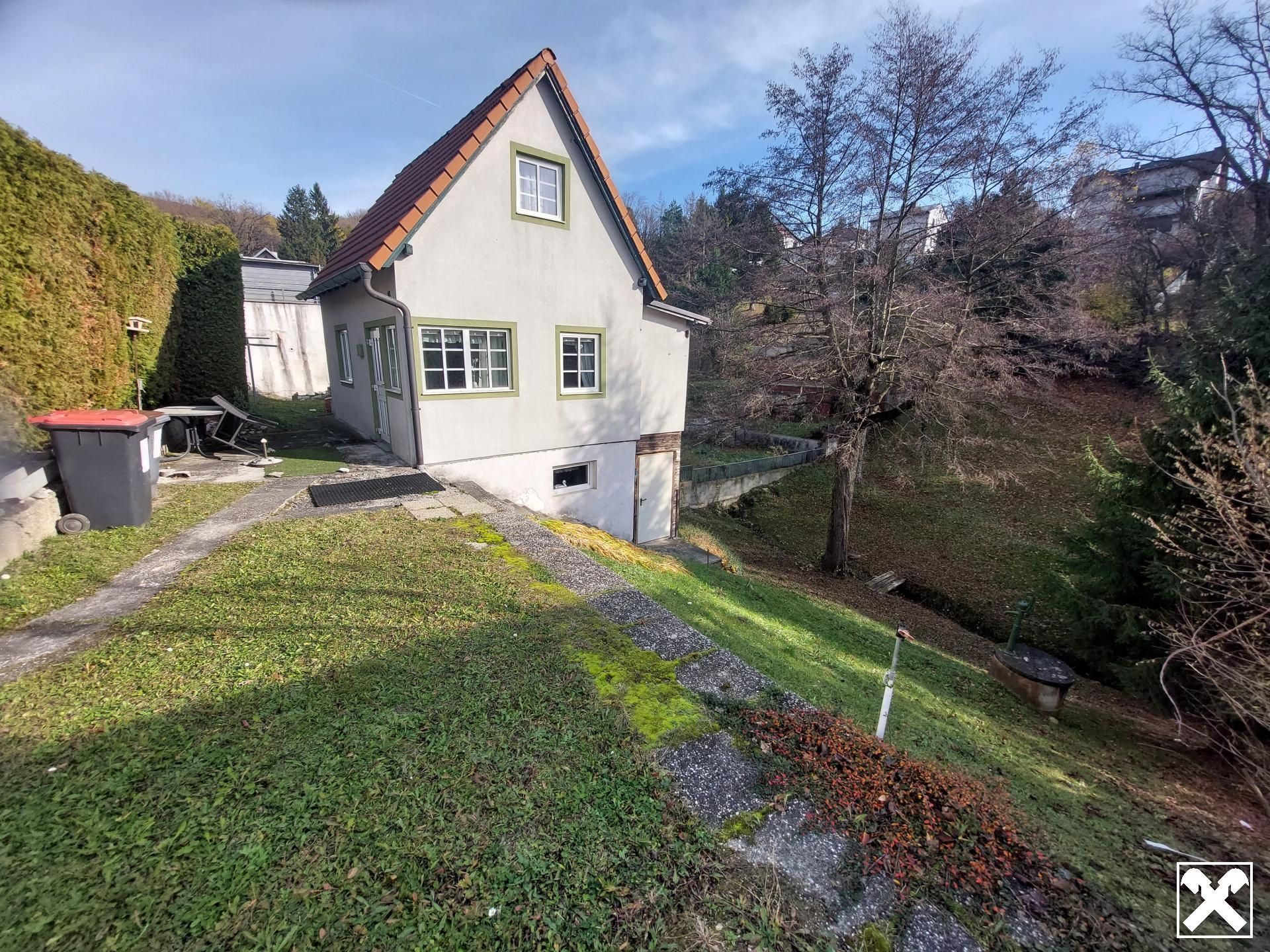 Baugrund in Grünruhelage in Gablitz zum Bestpreis- Sommerhaus im Bestand inklusive! - Ansicht 3