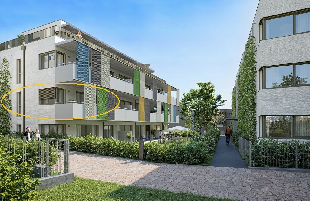 AM FLIEGENSPITZ - 3 Zimmer mit Balkon | Grün - Modern - Nachhaltig | Provisionsfrei!