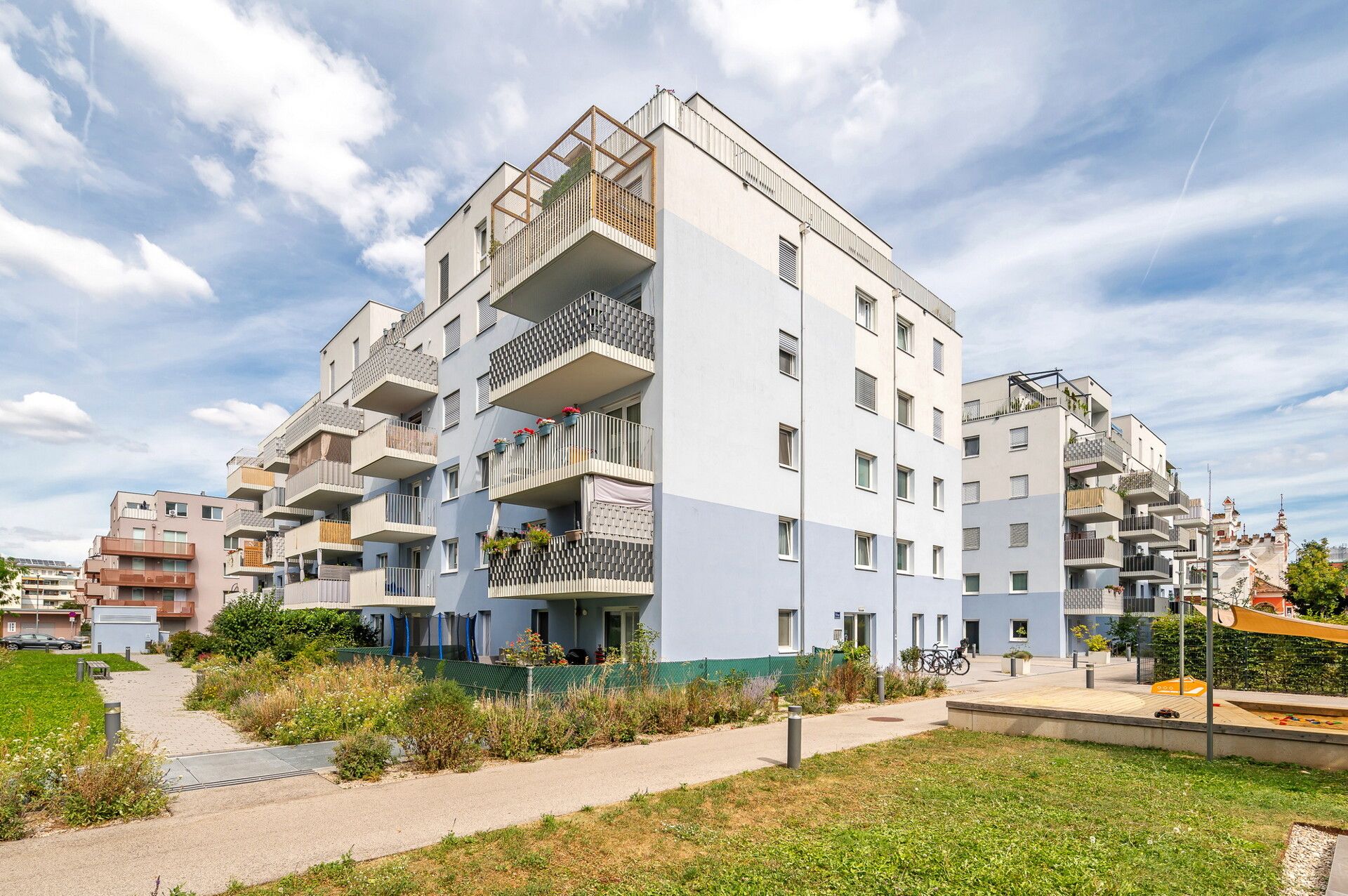 Zum Verkauf gelangt eine optimale 4-Zimmer Wohnung