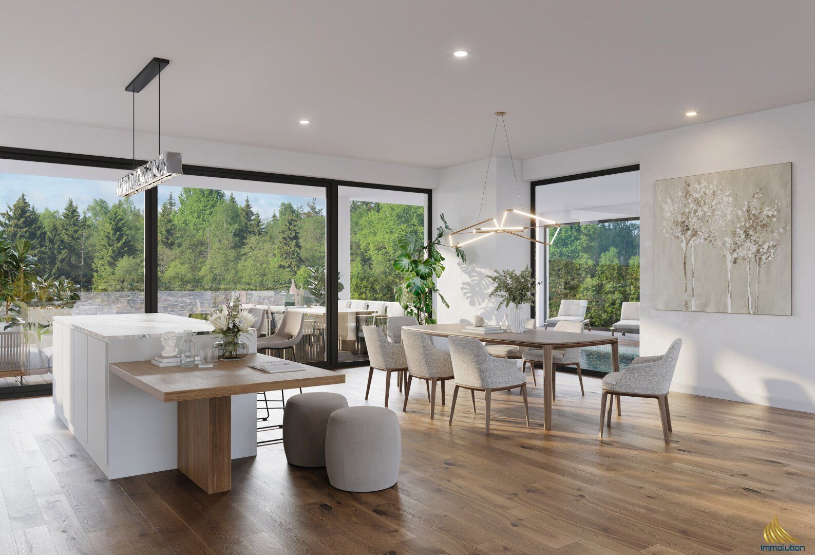 Exquisite Traumvilla in Steinhaus bei Wels - Luxus pur mit Pool, Wellness & Naturblick - View 2