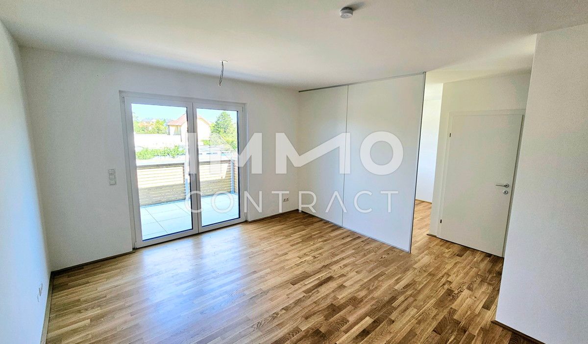 Große 1-Zimmer-Wohnung mit Balkon im Erstbezug, Schlafnische, Komplettküche