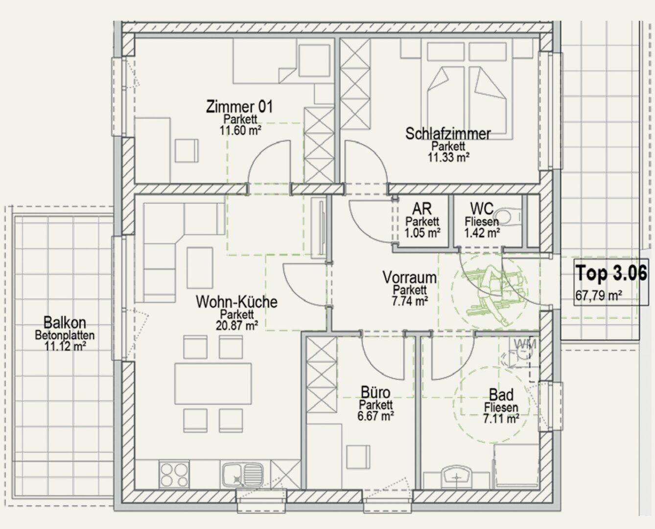 Wohnung – Graz, Neudorf, Liebenau - Mehr