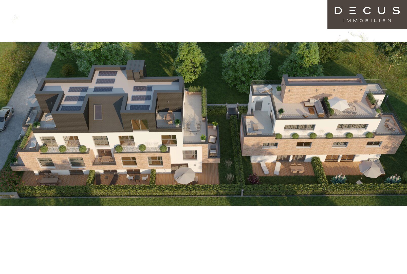 Wohnbauprojekt in Wien-Donaustadt - neun Wohnungen, zwei Doppelhaushälften und Tiefgarage
