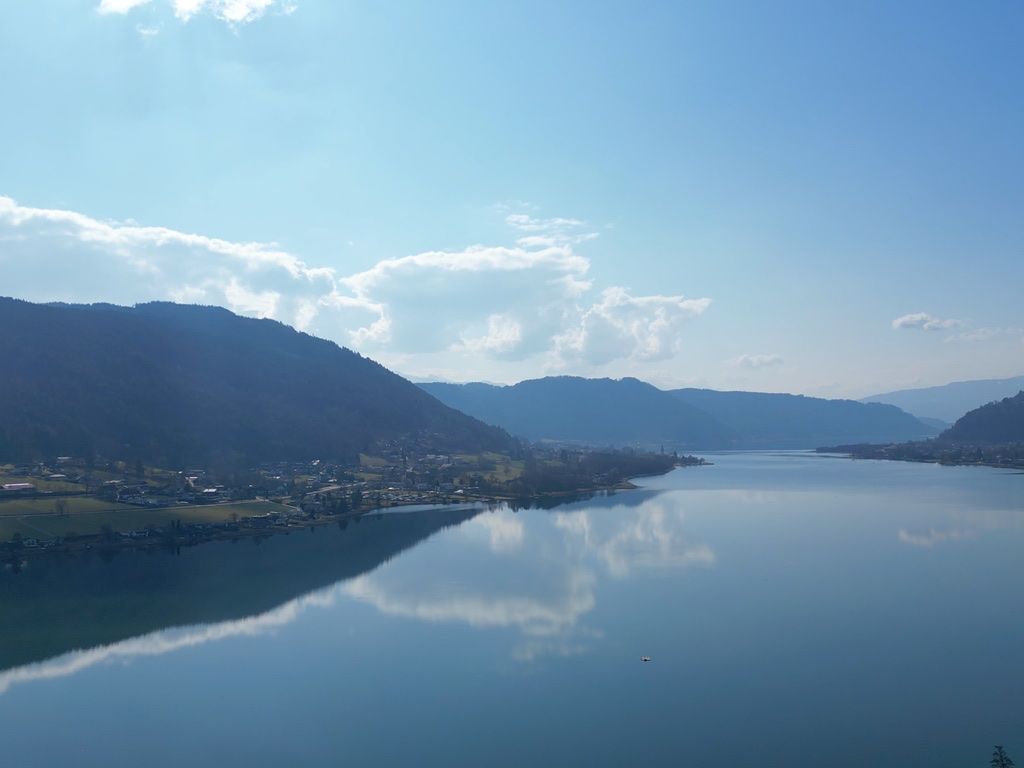 Ossiachersee: Sonniger Baugrund mit Seeblick nahe Schiffsanlegestelle - Ansicht 2