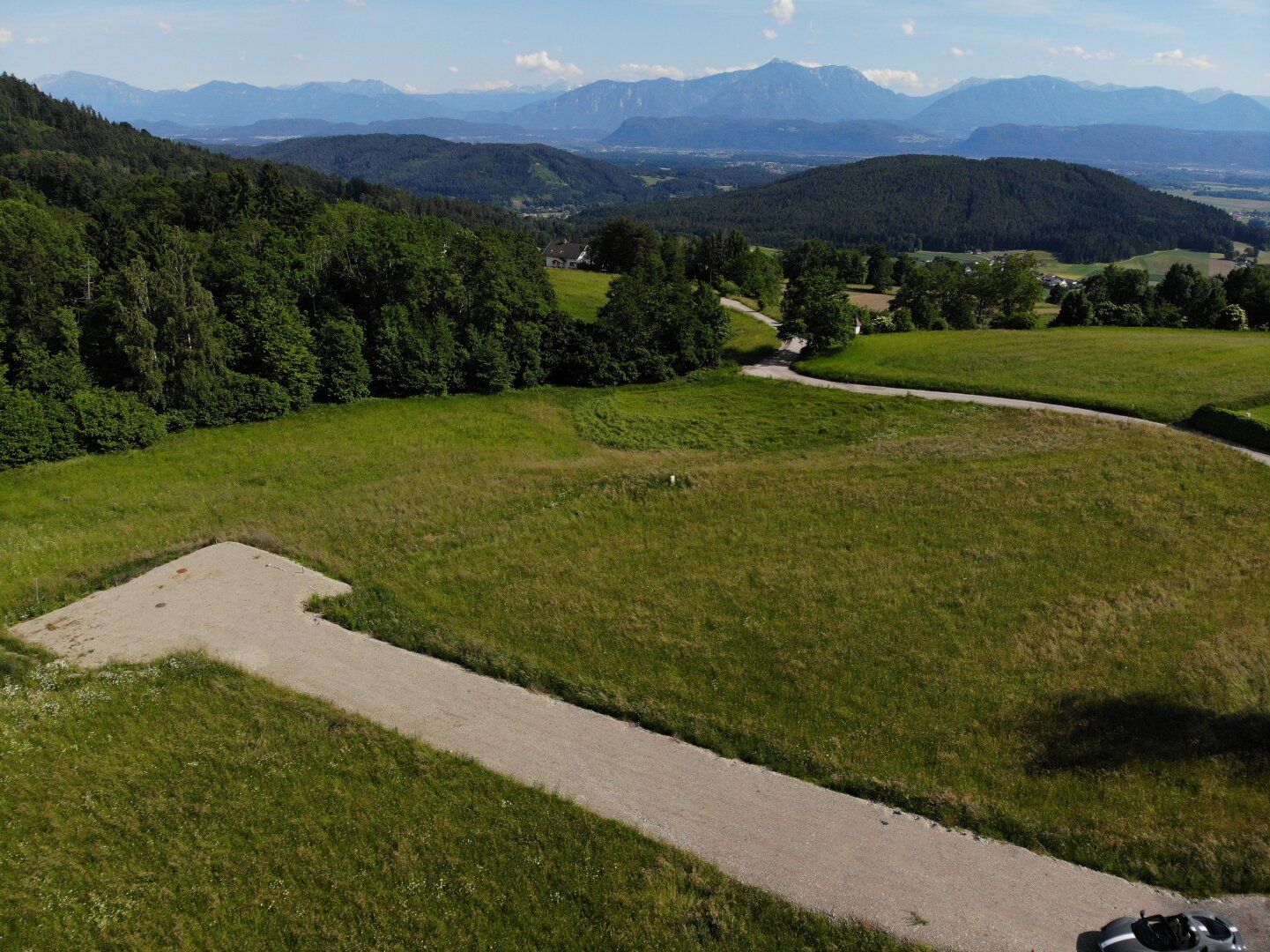 Fünf traumhafte, vollaufgeschlossene Grundstücke mit einem umwerfenden Panoramablick in Latschach am Magdalensberg - Ansicht 4