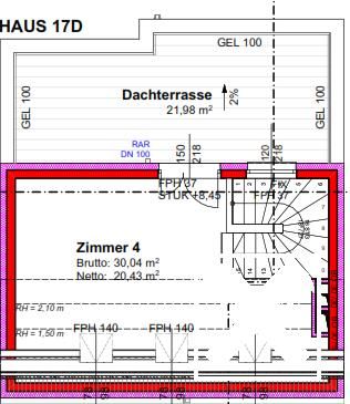 Dachgeschoß Haus 17 D