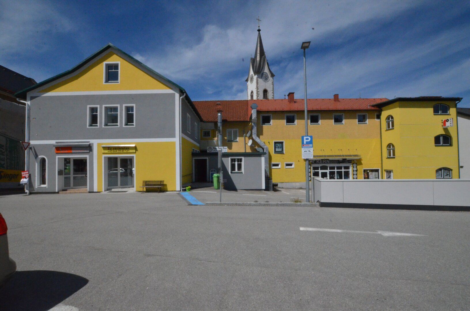 Geschäfts- u. Wohnobjekt mit Potential vis a vis Top-Sparmarkt - Zentrum Unterweissenbach (Baurecht oder Superädifikat) - Ansicht 2