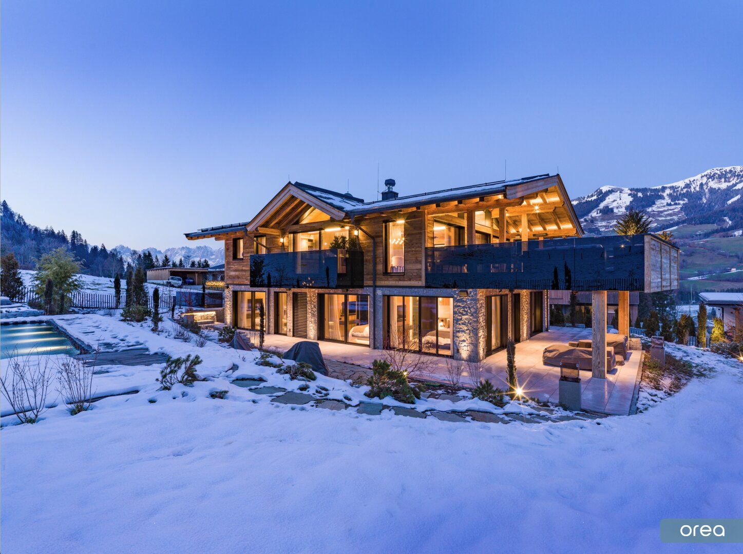 das KAISER · naturjuwel - Luxus-Chalet mit Kaiserblick