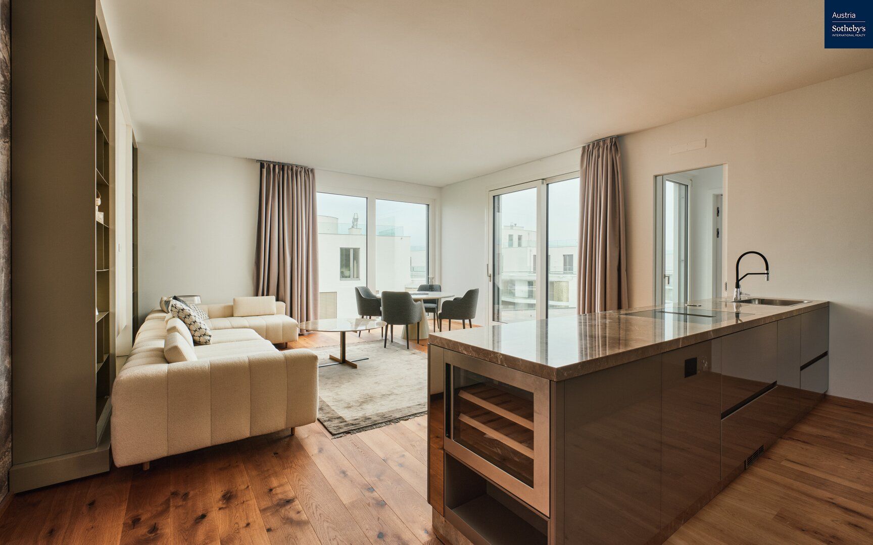 Wohn(T)raum am Wasser: Luxuriöse Wohnung im grünen Döbling