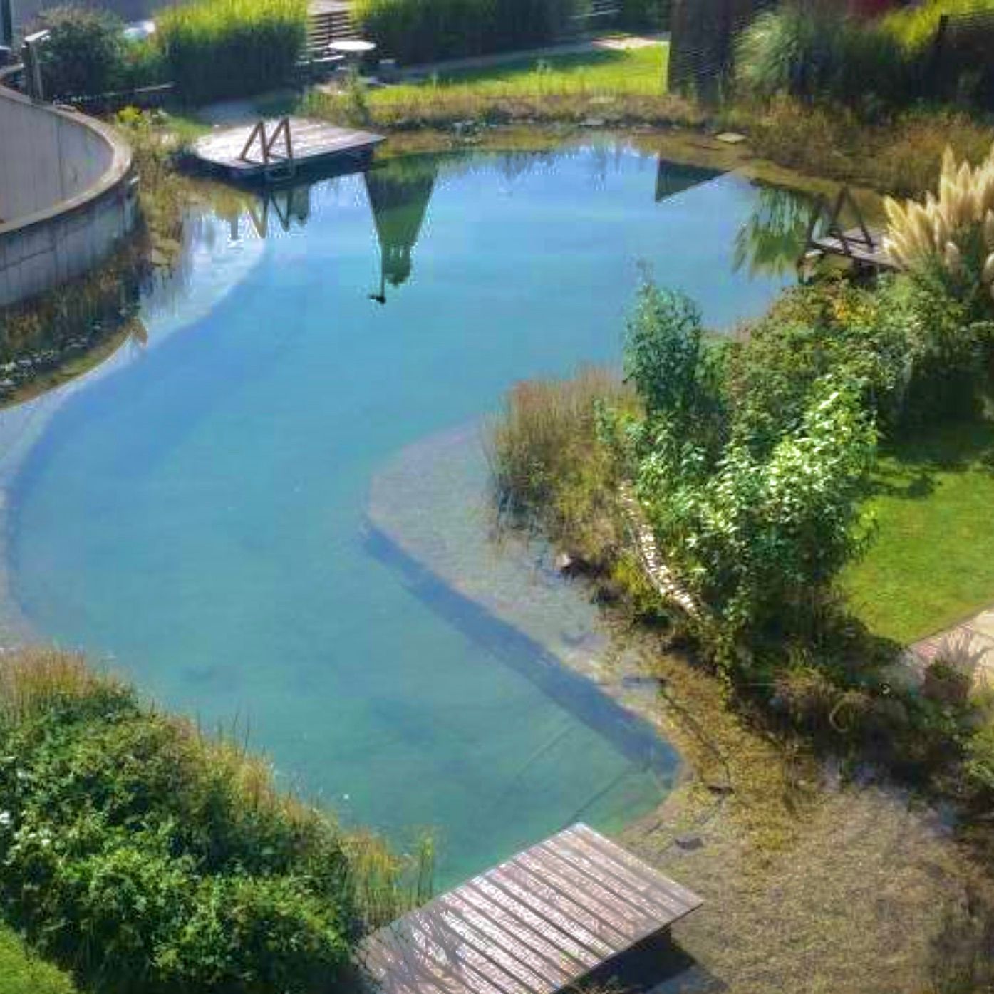 >>> Wohnen am WASSER mit EIGENGARTEN & Zugang zum BADETEICH - WÄRMEPUMPE NEU 08/2025 <<<