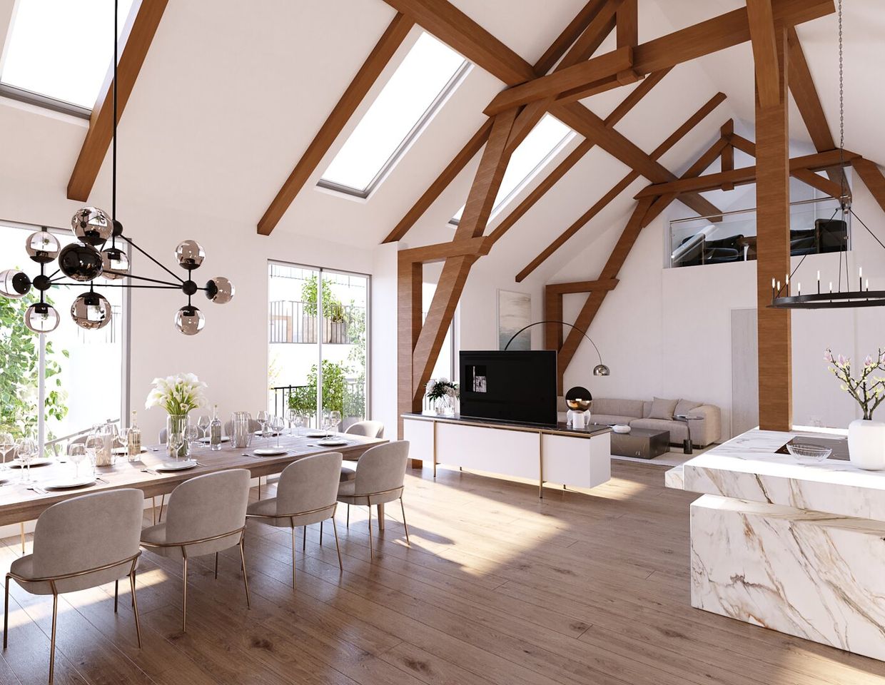 Energieautarktes Altbaujuwel in Badens Fußgängerzone - alte Mühle