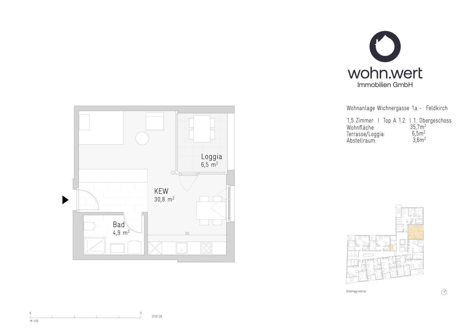 Wohnung – Feldkirch - Ansicht 5