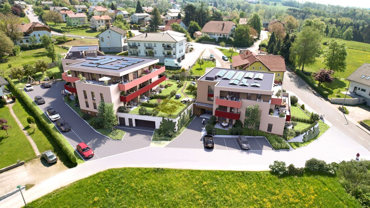 Kompakte Kleinwohnung mit Traumblick in den STADTTERRASSEN PEUERBACH - provisionsfrei ** JETZT FRÜHKÄUFER-RABATT!**