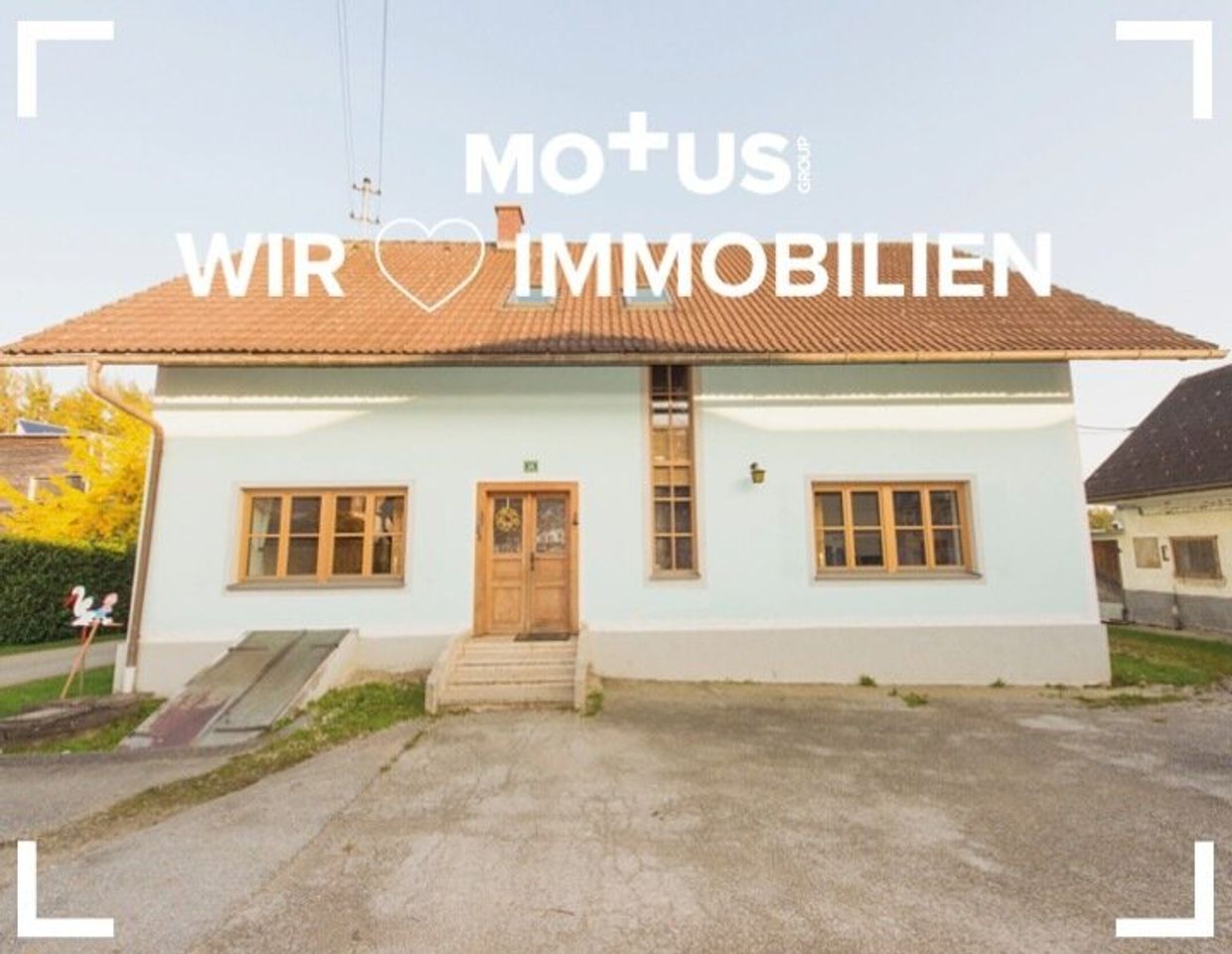 gepflegtes Farmerhaus im Grünen mit großem Nebengebäude | 8062 Gschwendt