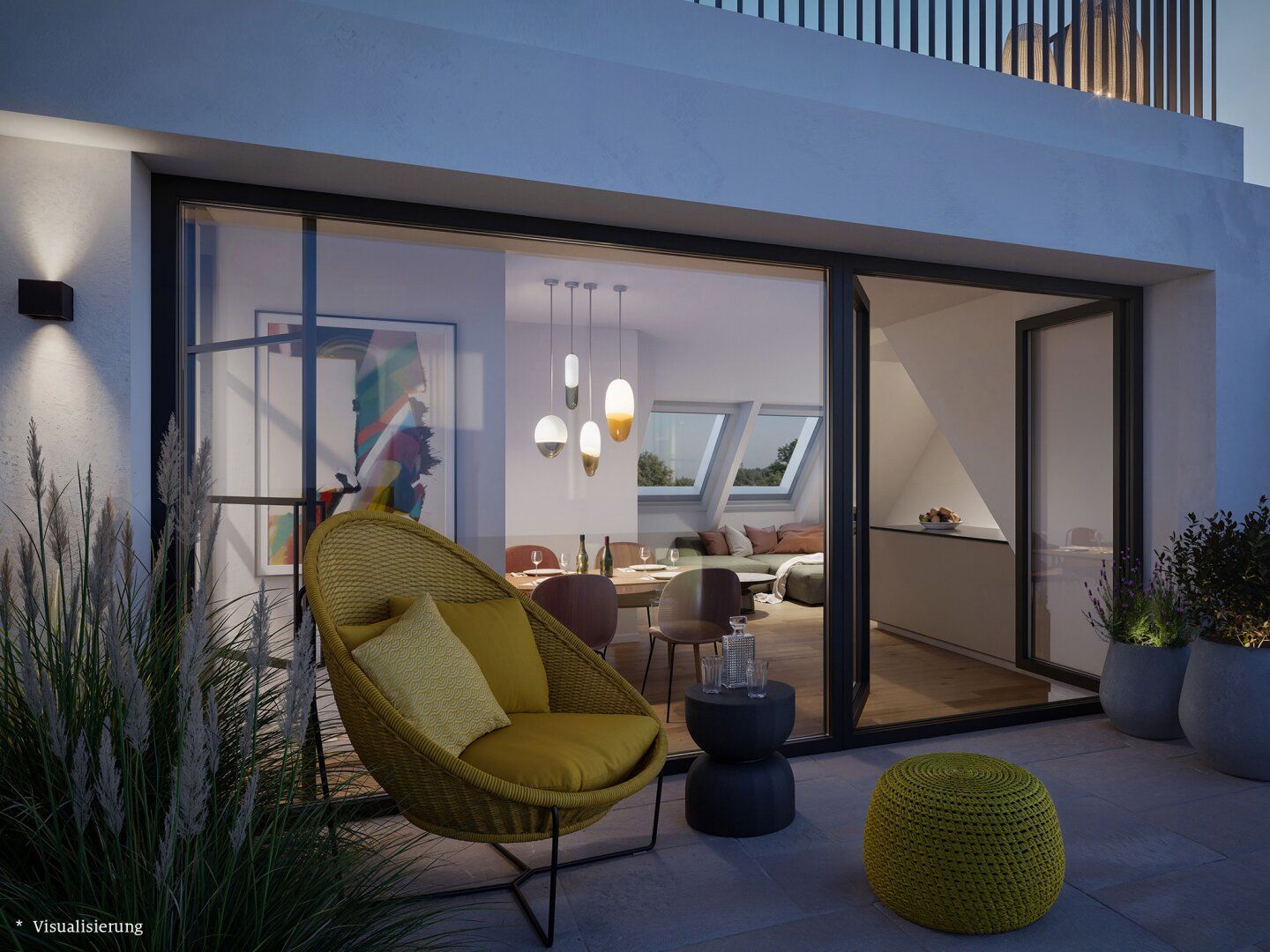 3-ZIMMER DG WOHNUNG MIT GROßZÜGIGER WOHNKÜCHE UND TERRASSE