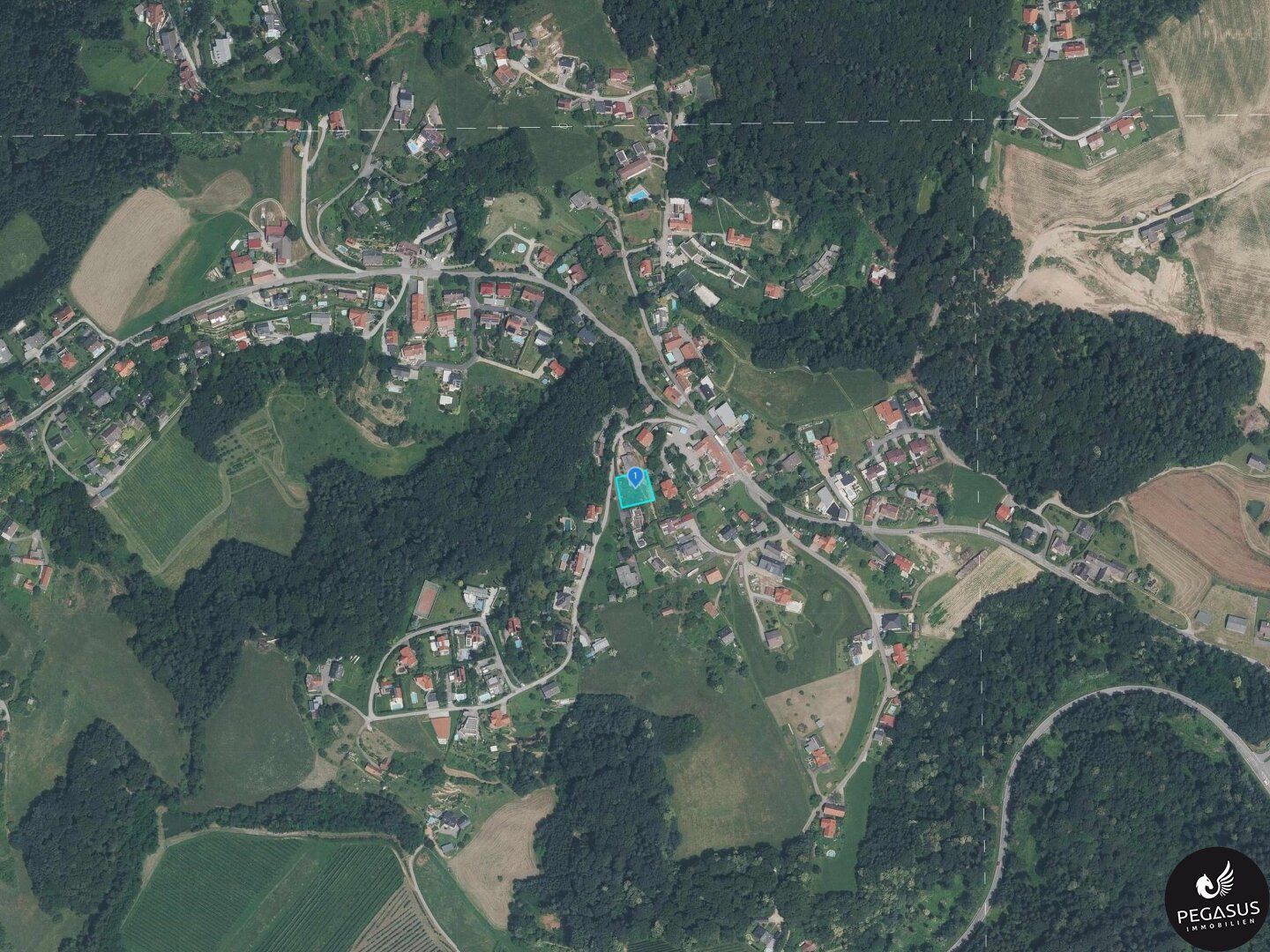 Traumhafte Aussicht nahe Graz - Baugrundstück ca. 944 m² - Ansicht 3