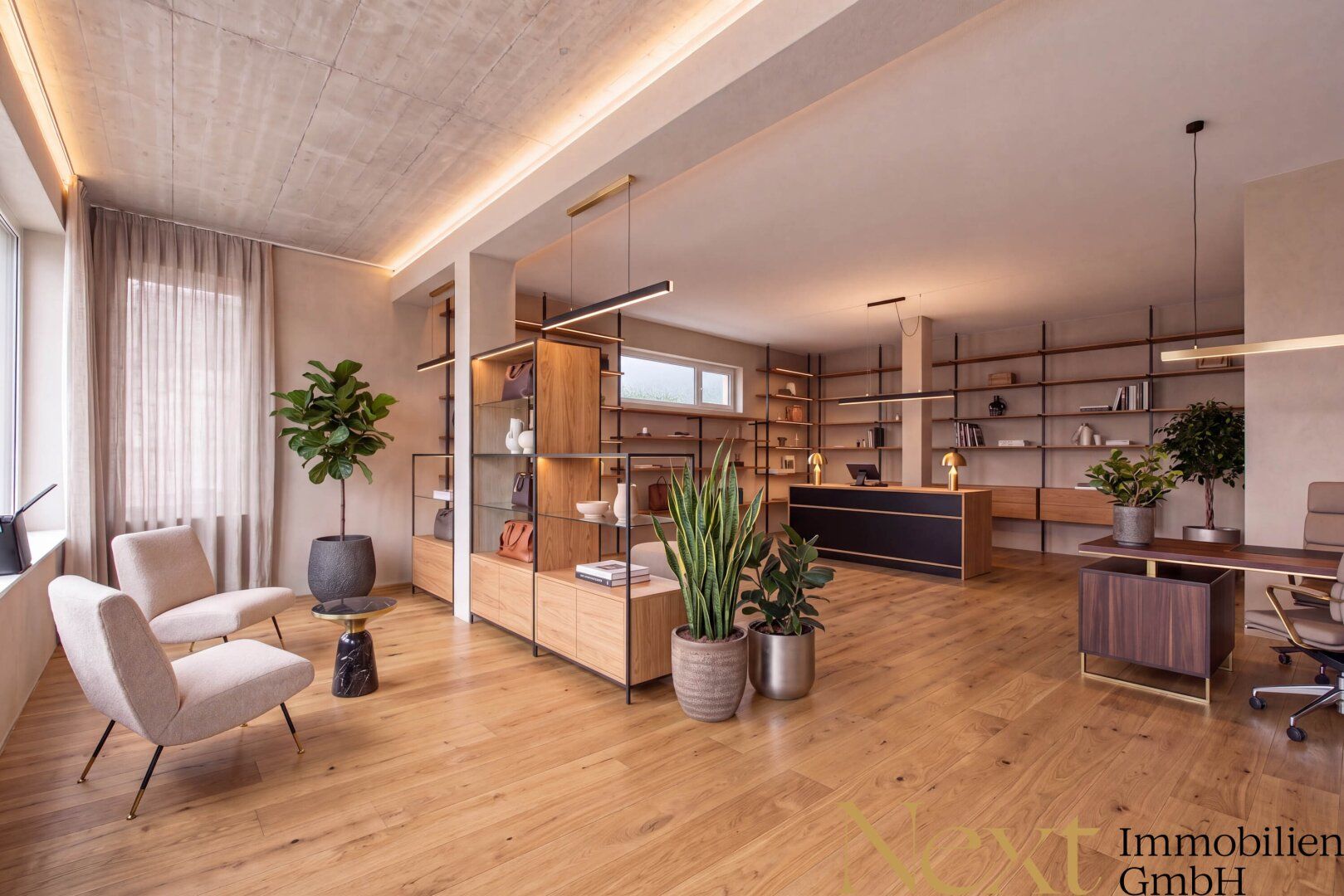 Repräsentative Neubau Büro-/Geschäftsfläche mit Kaufoption in Seewalchen am Attersee zu vermieten! - Ansicht 3