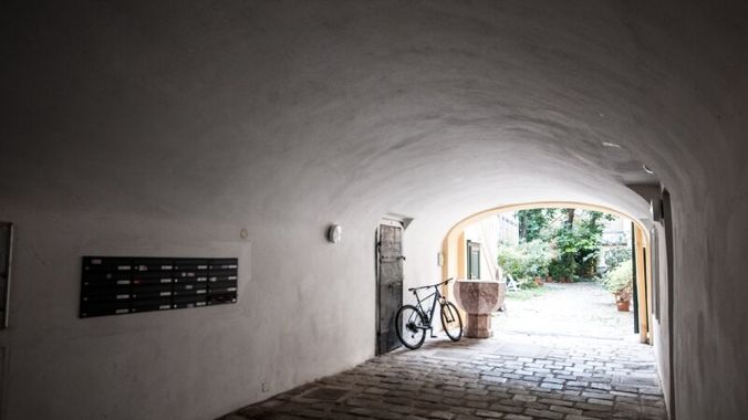 Durchgang in den Innenhof