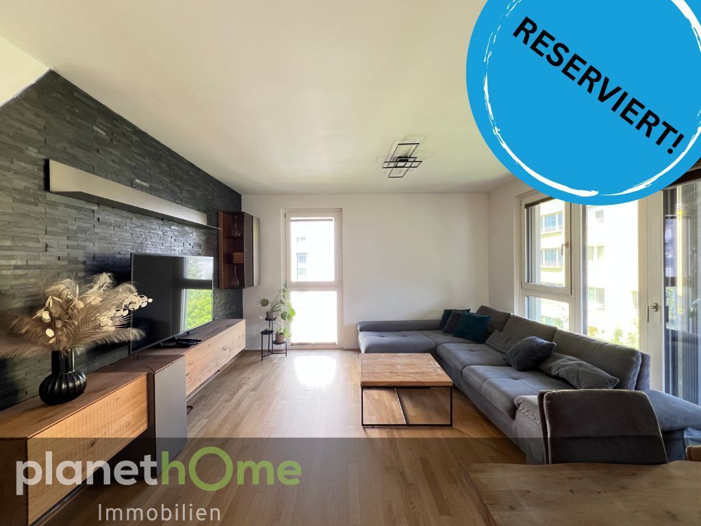 Rarität! Moderne Wohnung mit 2 Bäder/4 Zimmer/Balkon/Garage in U6 Nähe!