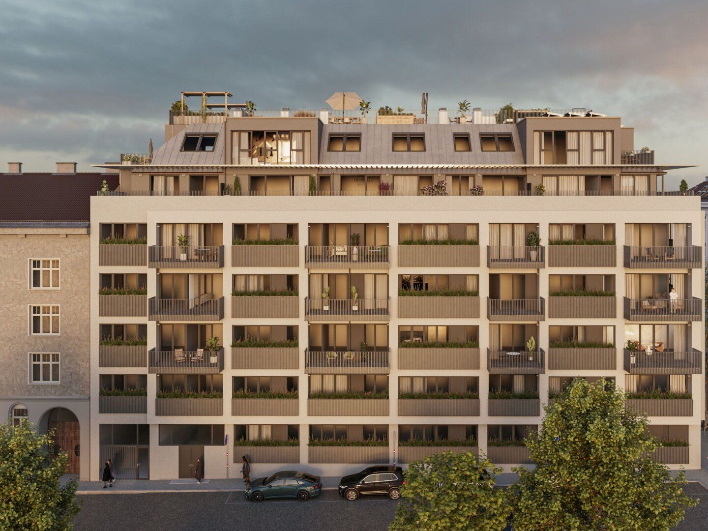 THE ARIK - Wohnen mit Weitblick - 3 Zimmer mit Freiflächen zur Parkseite