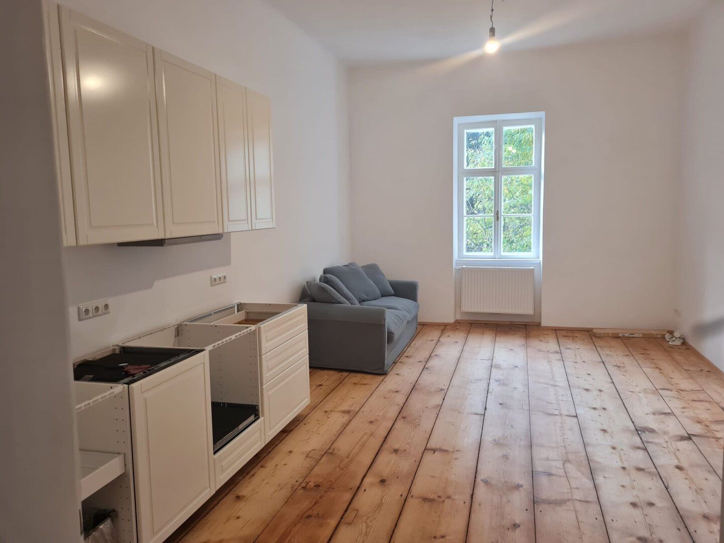 Altbau mit Parkblick