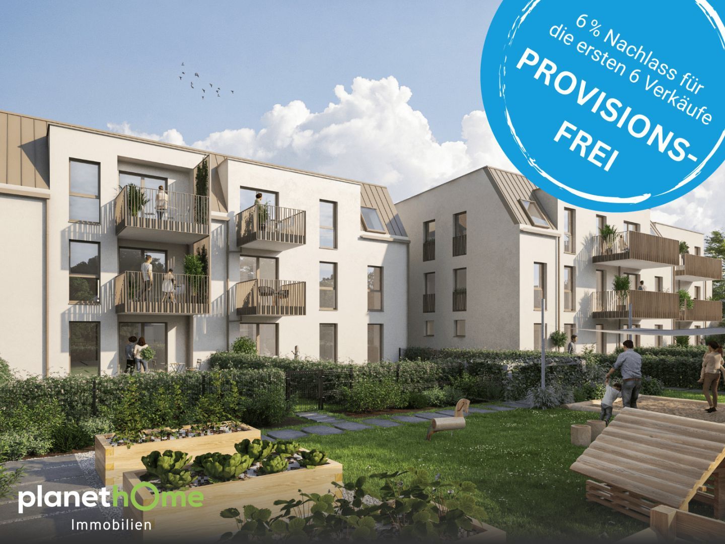 Ideale Neubauwohnung als Vorsorgewohnung / Provisionsfrei